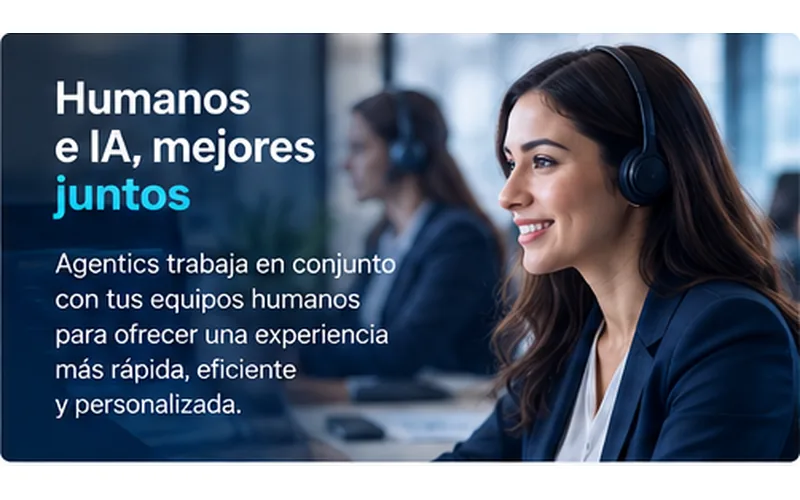 Colaboración entre agentes humanos y agentes de inteligencia artificial
