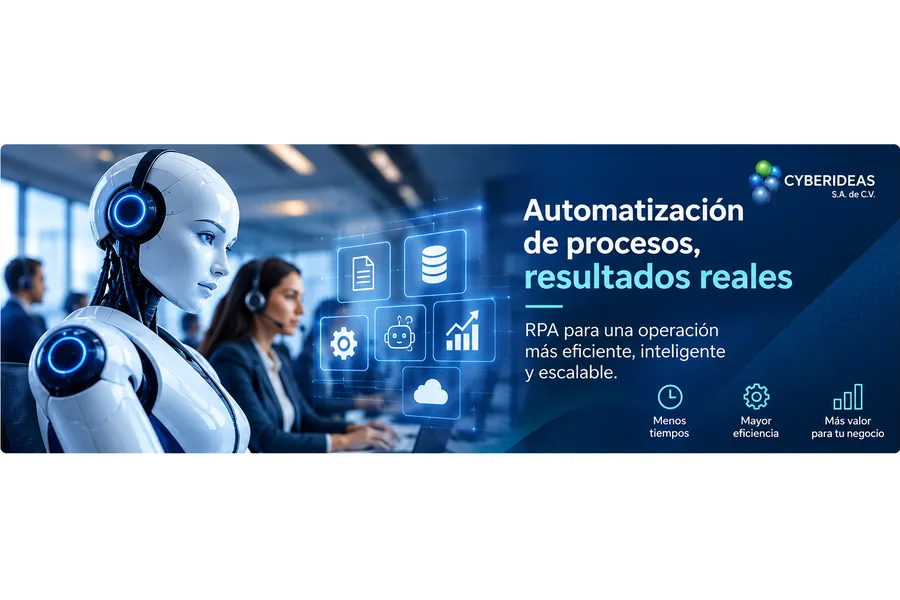 Automatización robótica de procesos RPA para empresas